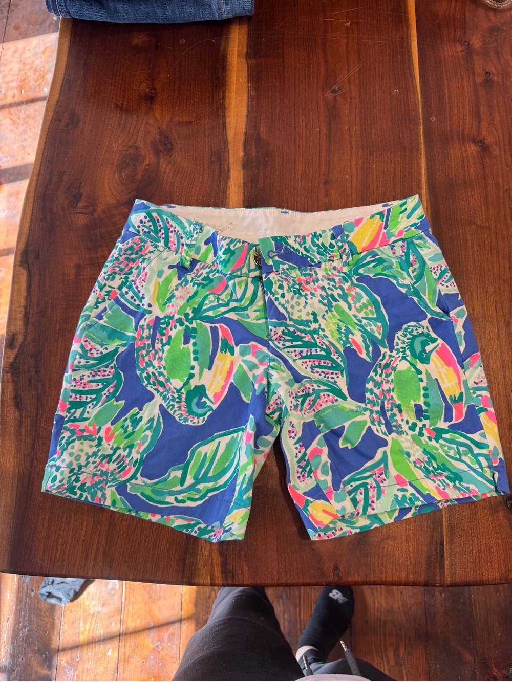 Women’s Lilly Pulitzer Tropical Print Shorts